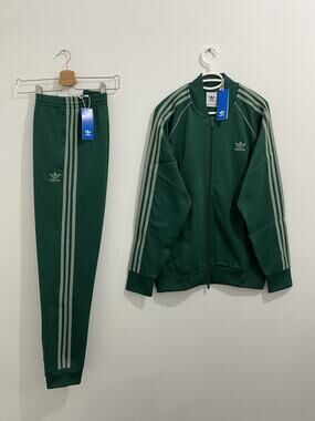 Adidas Originals Classic Superstar Tracksuit Collegiate Green Size 2XL
